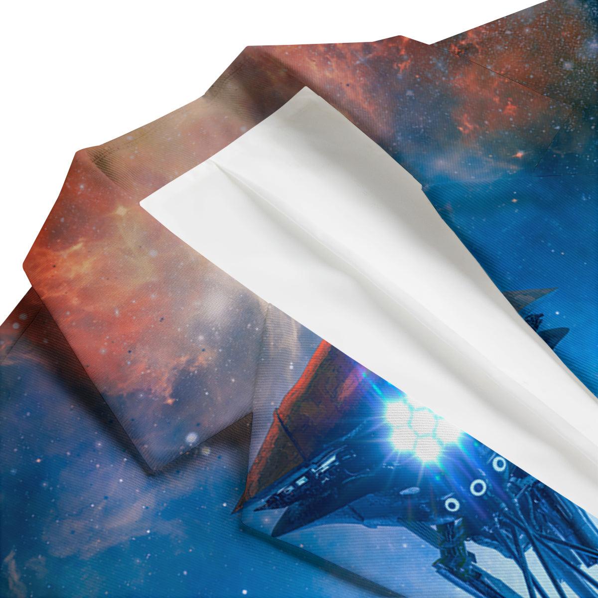 Alien Machines Print Men's Blazer-grizzshop