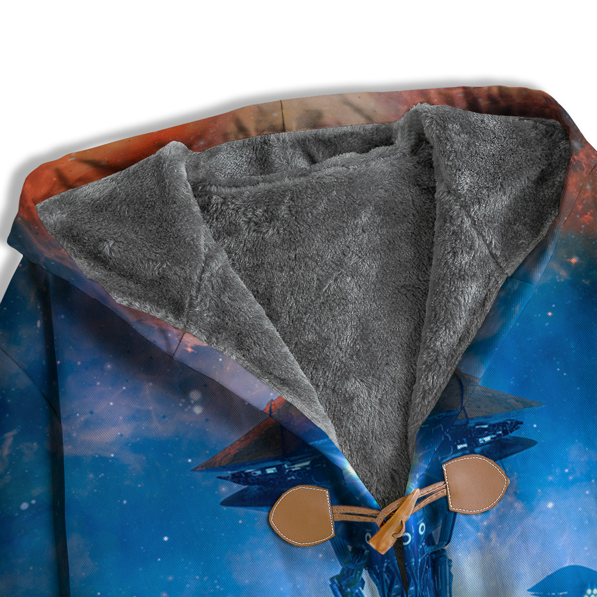 Alien Machines Print Men's Windbreaker Jacket-grizzshop