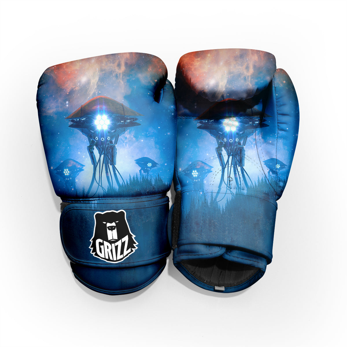Alien Machines Print Pro Boxing Glove