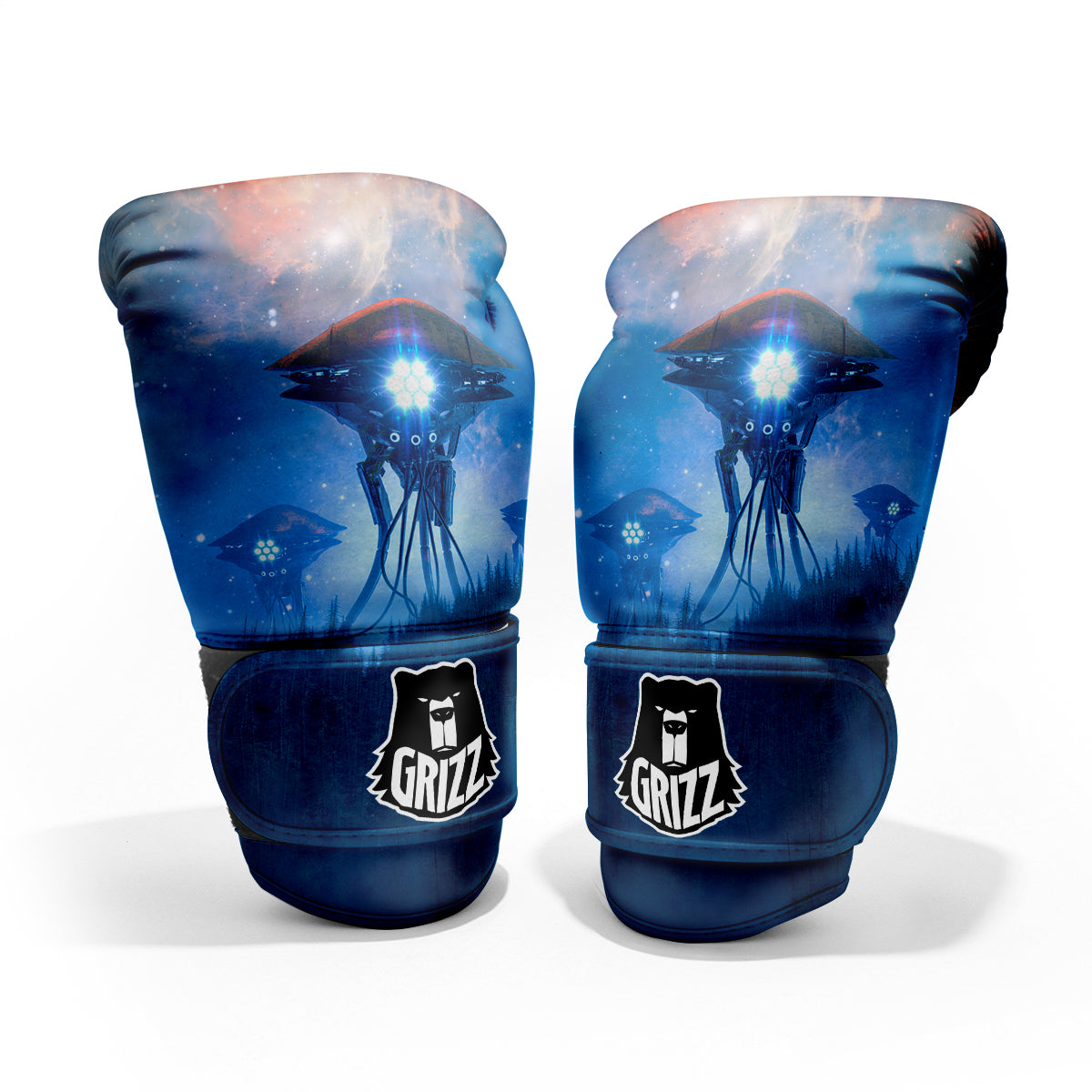 Alien Machines Print Pro Boxing Glove