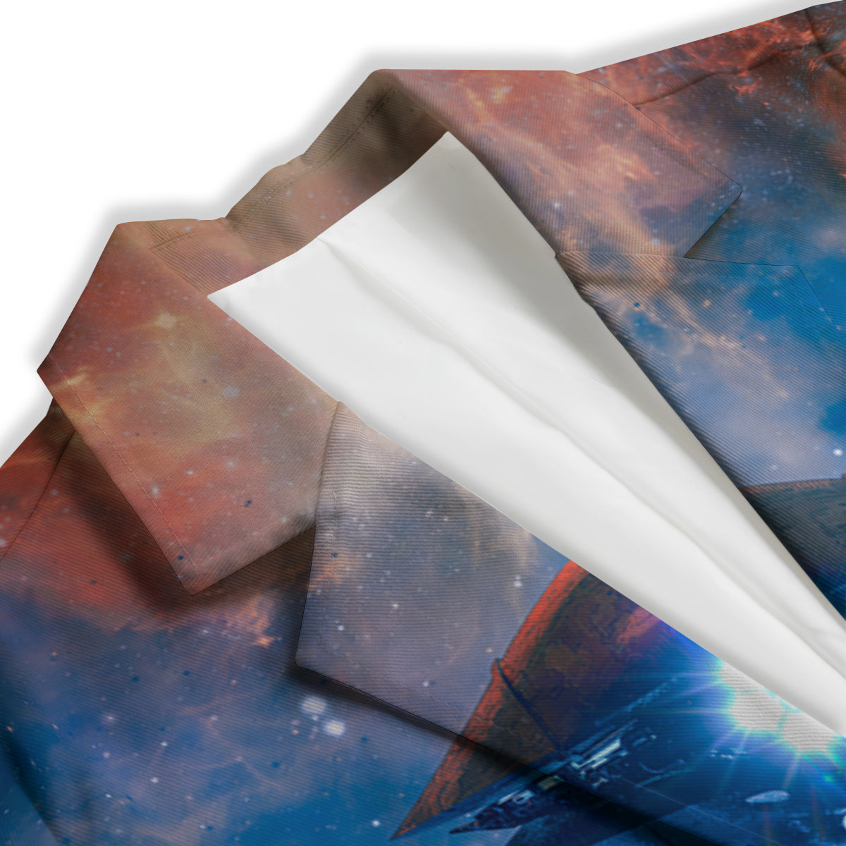 Alien Machines Print Women's Blazer-grizzshop
