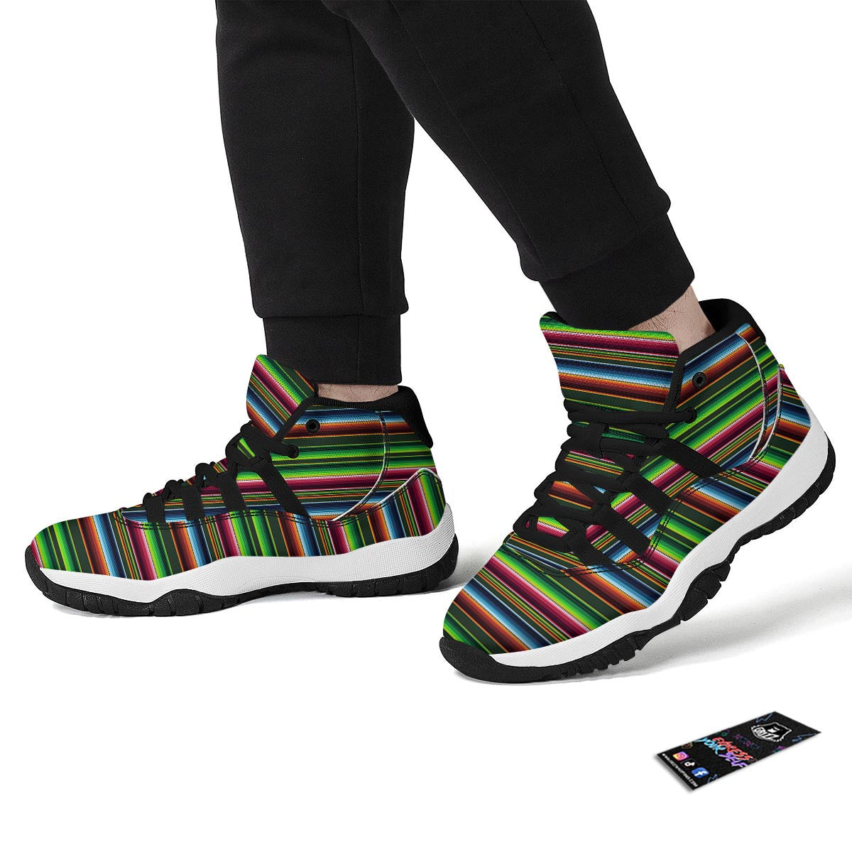 Alien On Planets Print Pattern Black Bball Shoes-grizzshop
