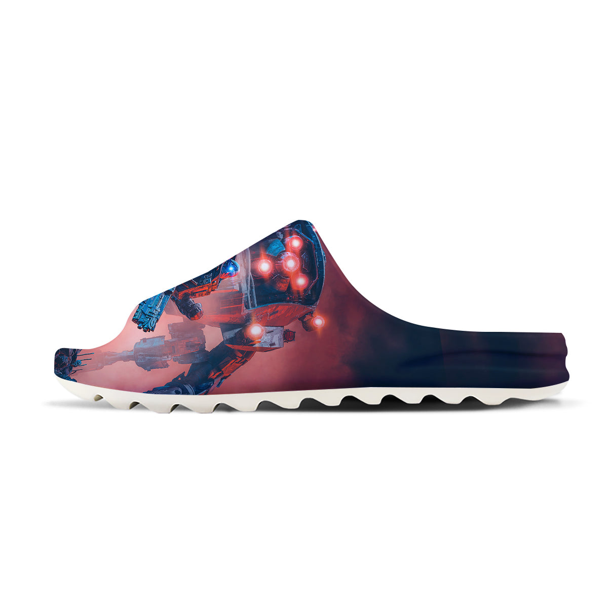 Alien Robot In the battlefield Sandals-grizzshop