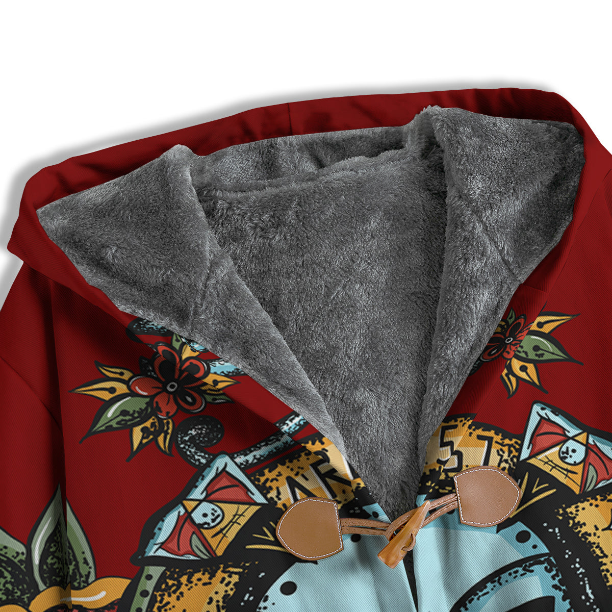 Aliens Area 51 Print Men's Windbreaker Jacket-grizzshop