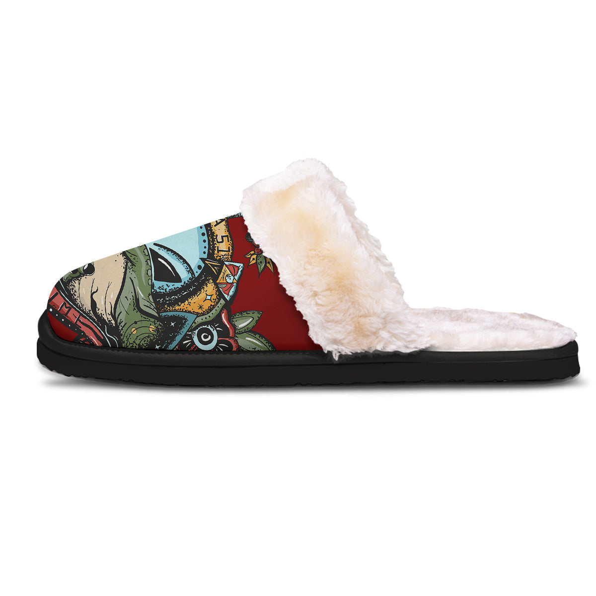 Aliens Area 51 Print Slippers-grizzshop
