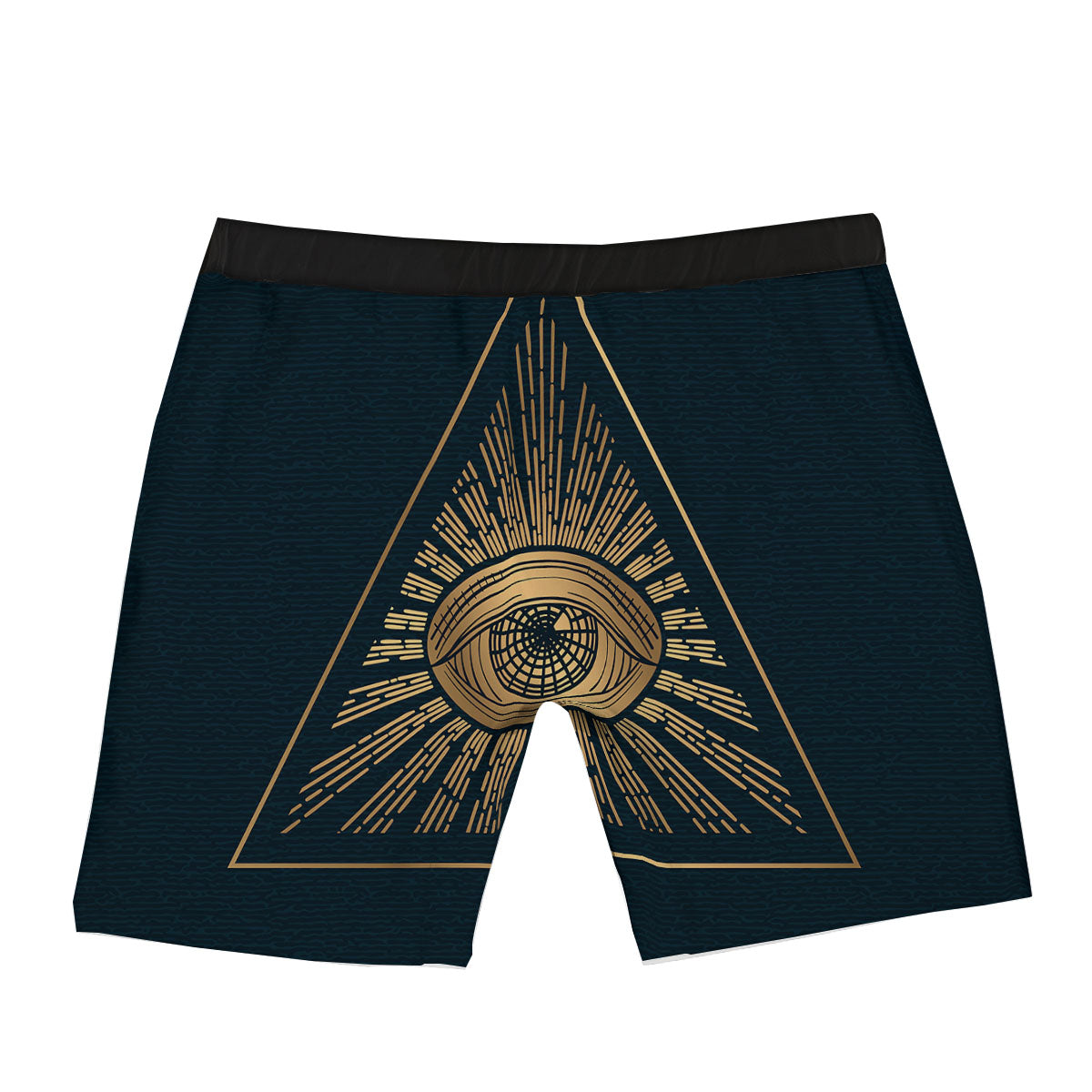 All Seeing Eye Masonic Print Boxer Briefs-grizzshop