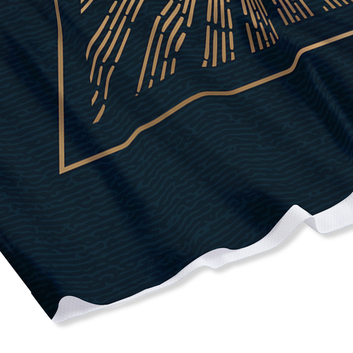 All Seeing Eye Masonic Print Mesh Shorts