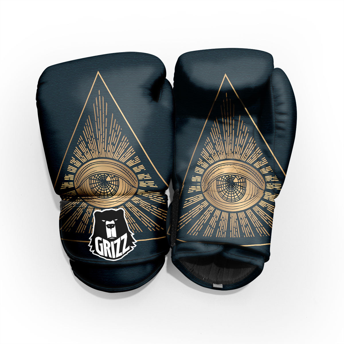 All Seeing Eye Masonic Print Pro Boxing Glove
