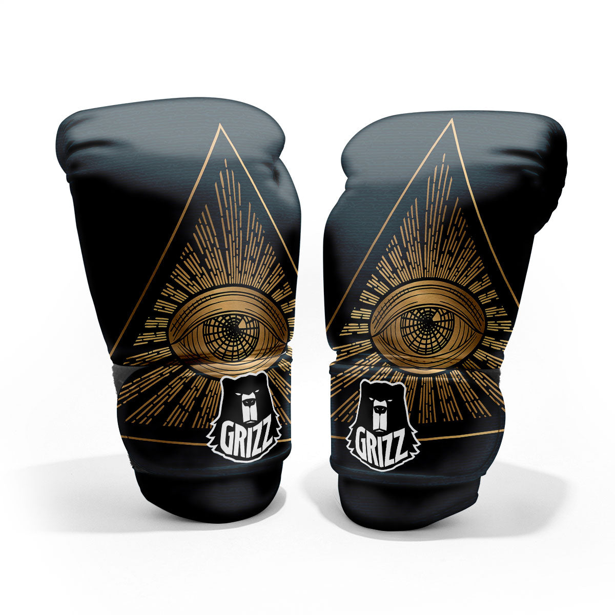 All Seeing Eye Masonic Print Pro Boxing Glove