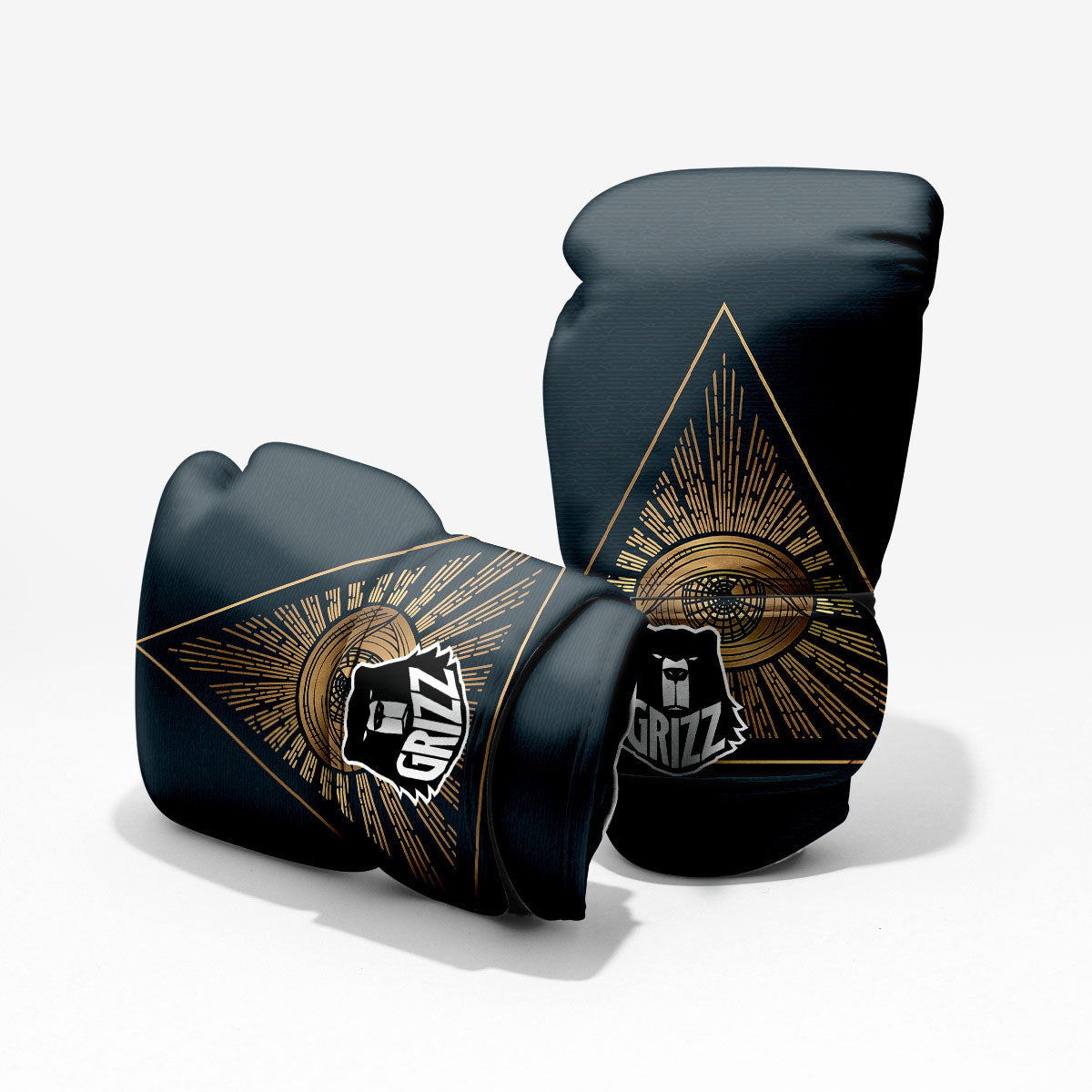 All Seeing Eye Masonic Print Pro Boxing Glove