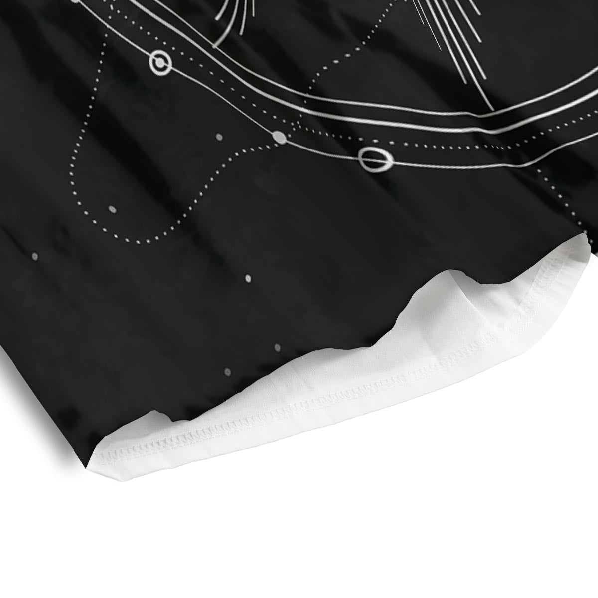 All Seeing Eye Sun Print Men's Athletic Shorts