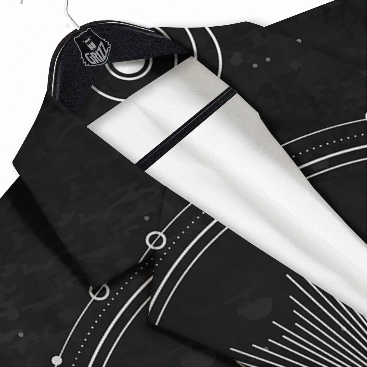 All Seeing Eye Sun Print Men's Sport Coat-grizzshop