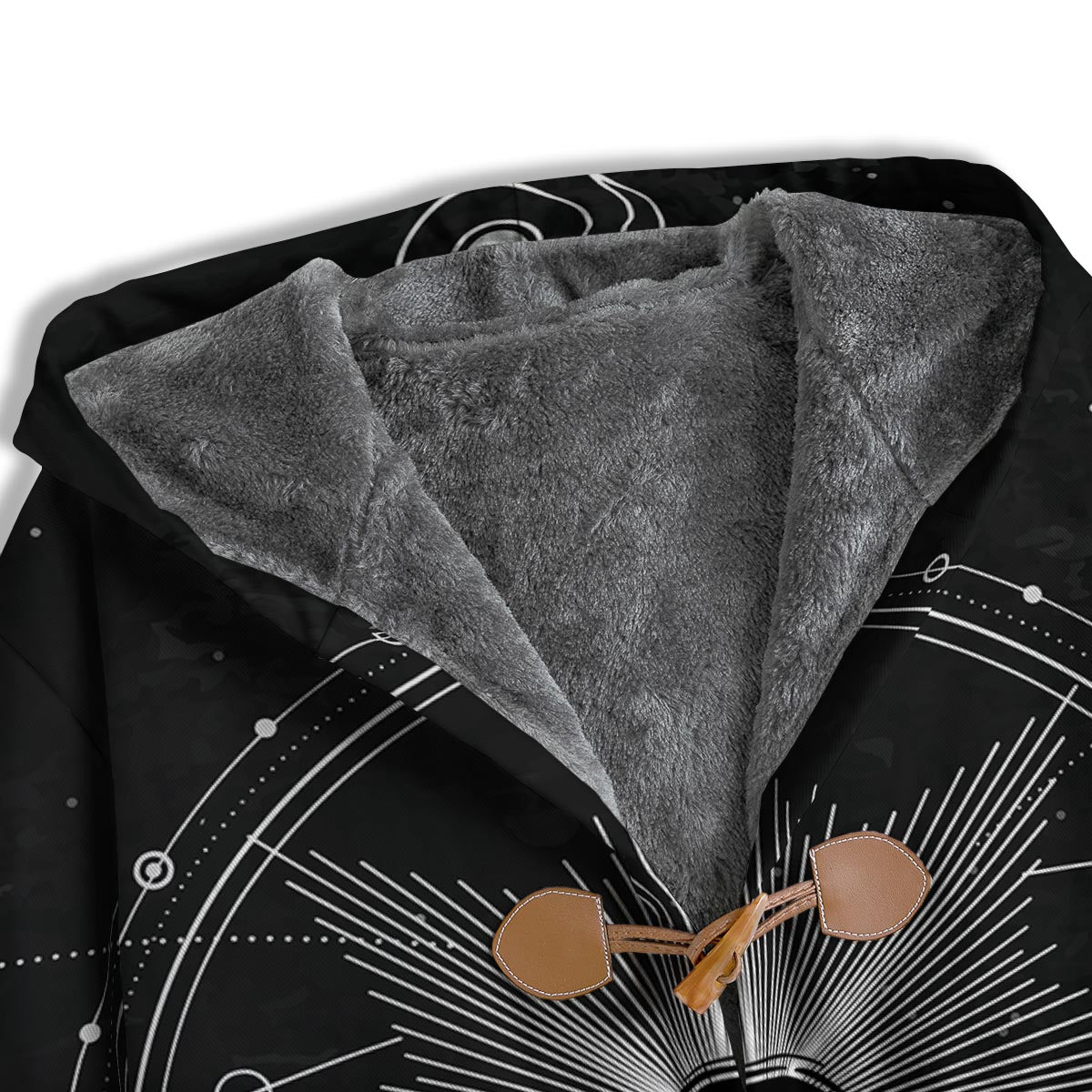 All Seeing Eye Sun Print Men's Windbreaker Jacket-grizzshop