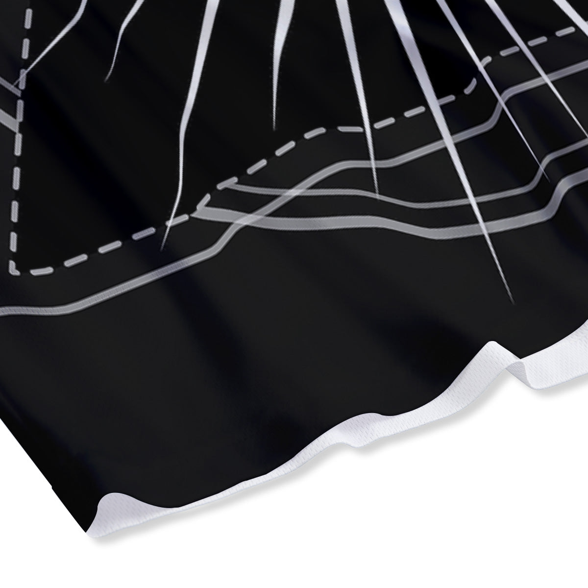 Argyle Grass Green Print Pattern Mesh Shorts