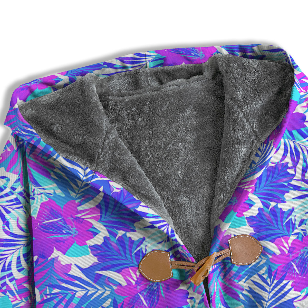Aloha Psychedelic Tropical Print Pattern Men's Windbreaker Jacket-grizzshop