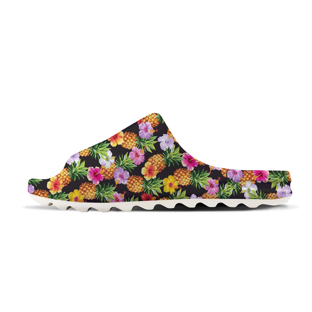 Aloha Pineapple Tropical Print Pattern Tropical Sandals-grizzshop