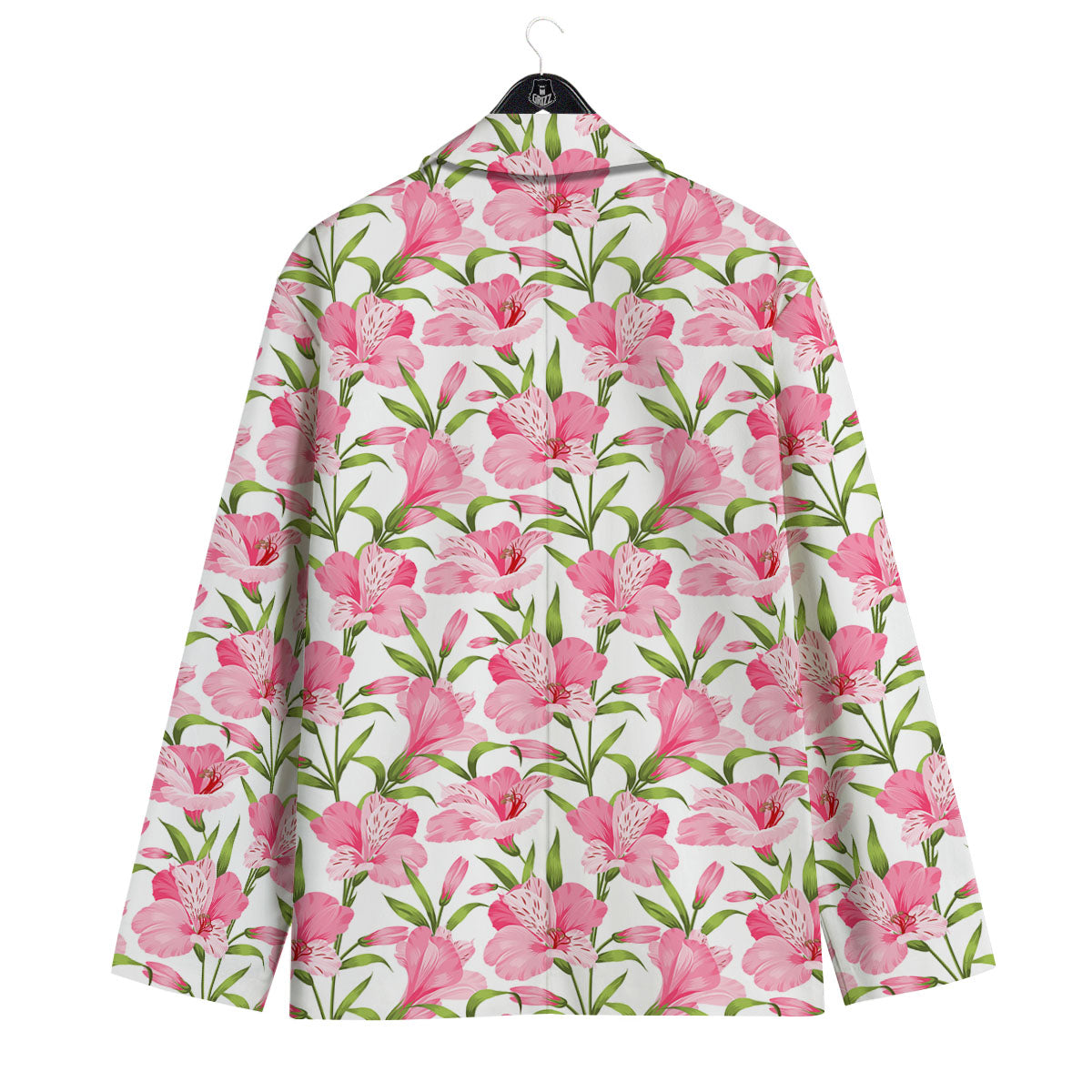 Alstroemeria Flowers Print Men's Sport Coat-grizzshop