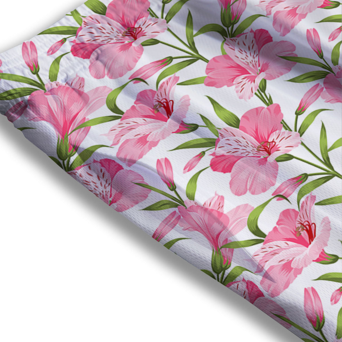 Argyle Green Print Pattern Mesh Shorts