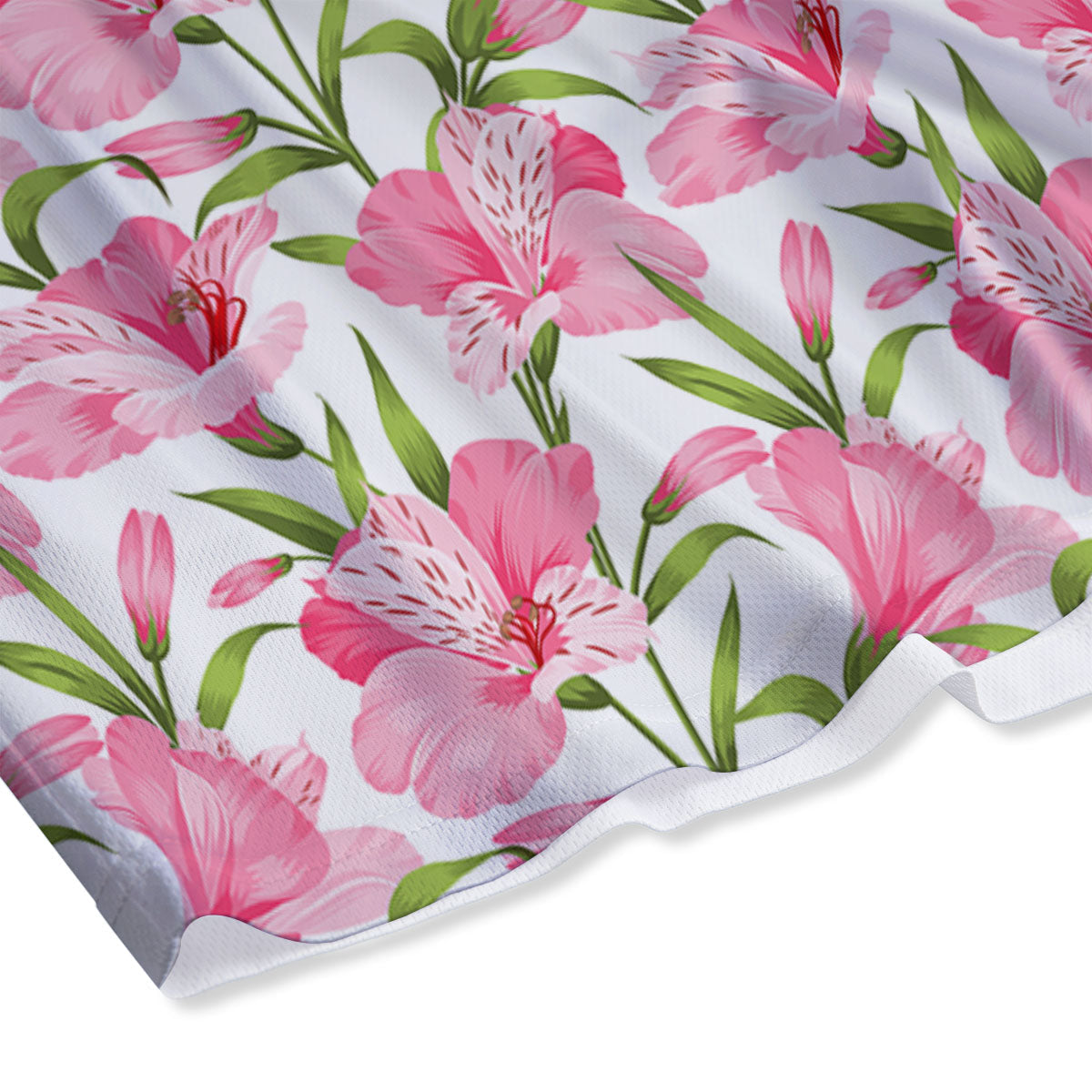 Argyle Green Print Pattern Mesh Shorts