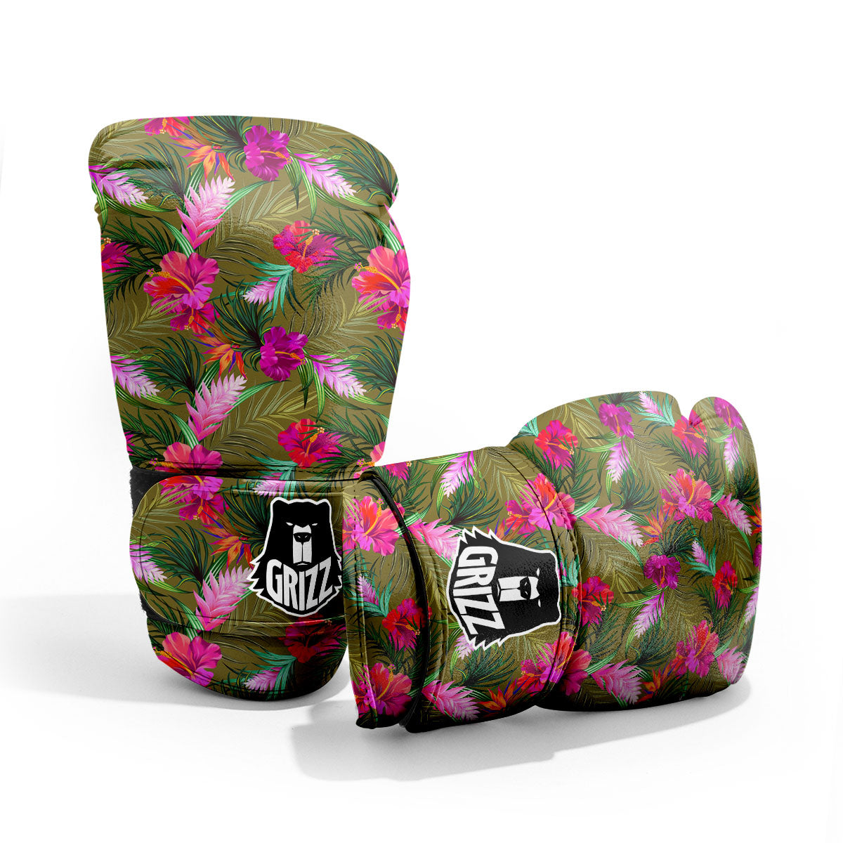 Alstroemeria Purple Pattern Pro Boxing Glove