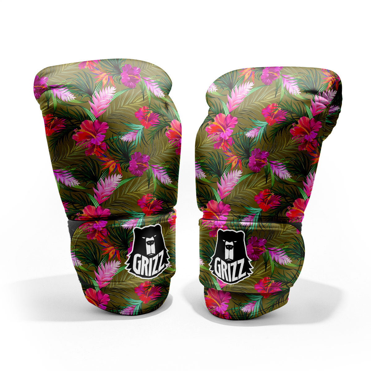 Alstroemeria Purple Pattern Pro Boxing Glove