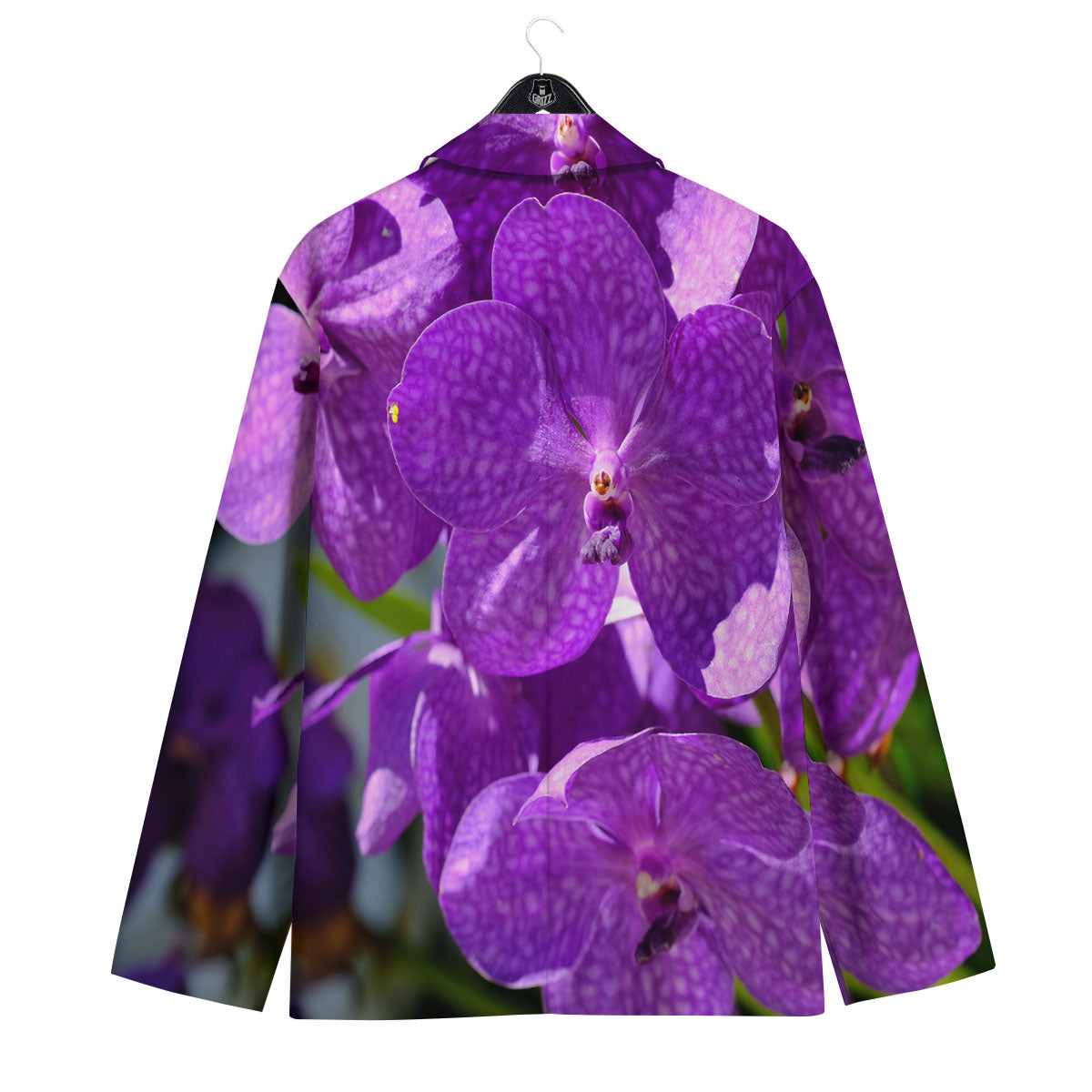 Alstroemeria Purple Print Men's Sport Coat-grizzshop