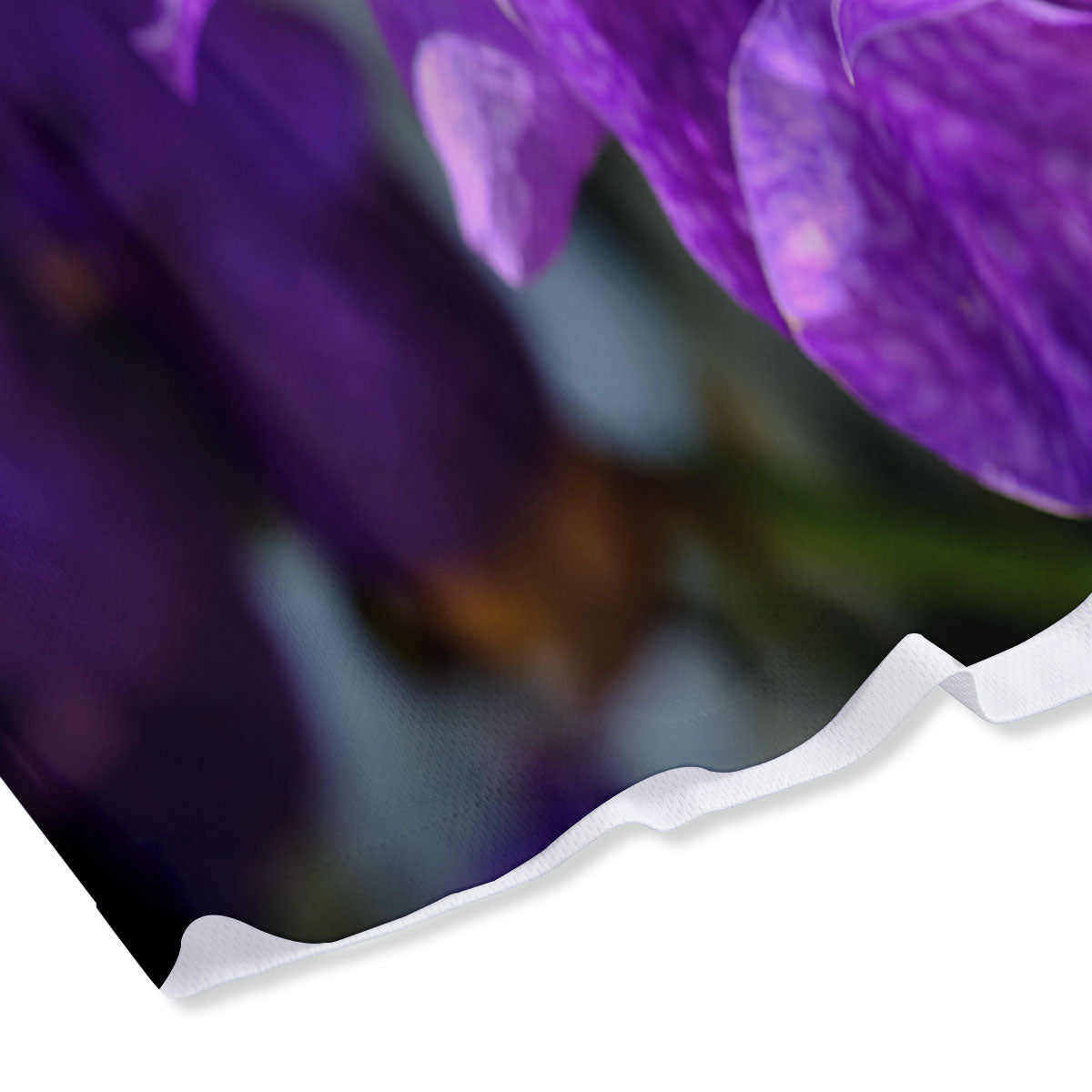 Alstroemeria Purple Print Mesh Shorts