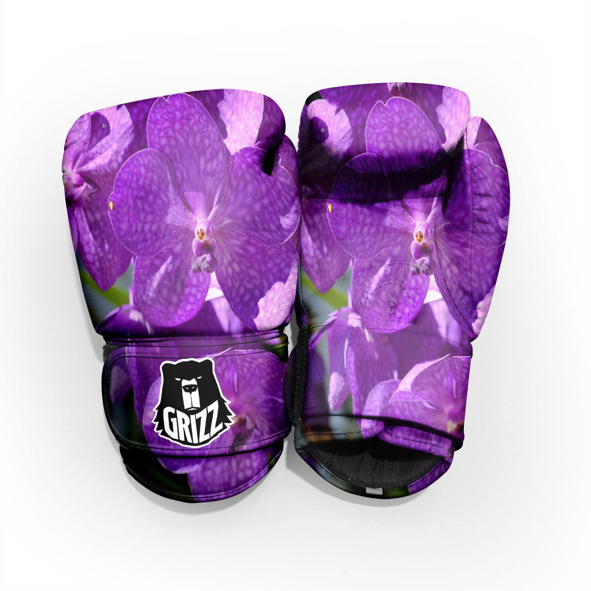 Alstroemeria Purple Print Pro Boxing Glove