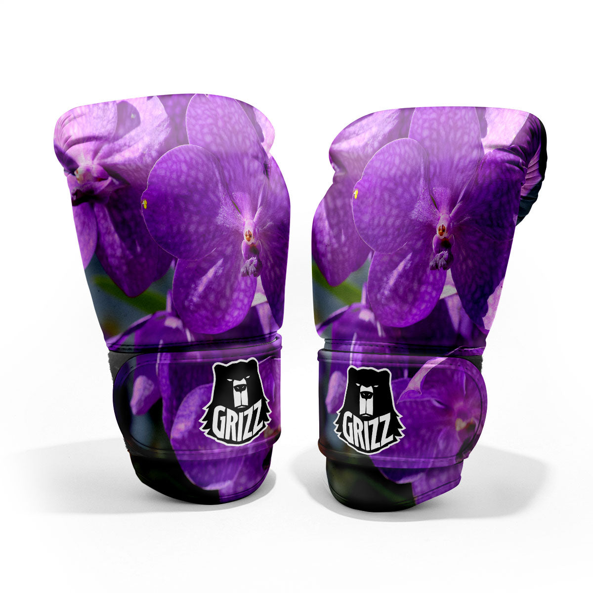 Alstroemeria Purple Print Pro Boxing Glove