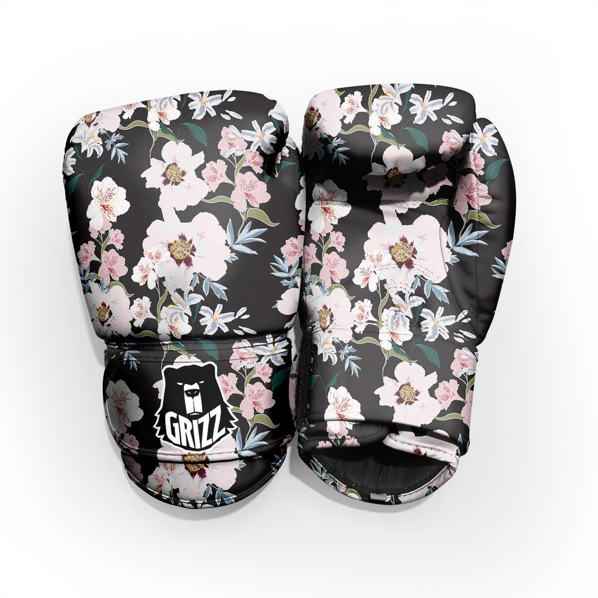Alstroemeria Tropical Print Pattern Pro Boxing Glove