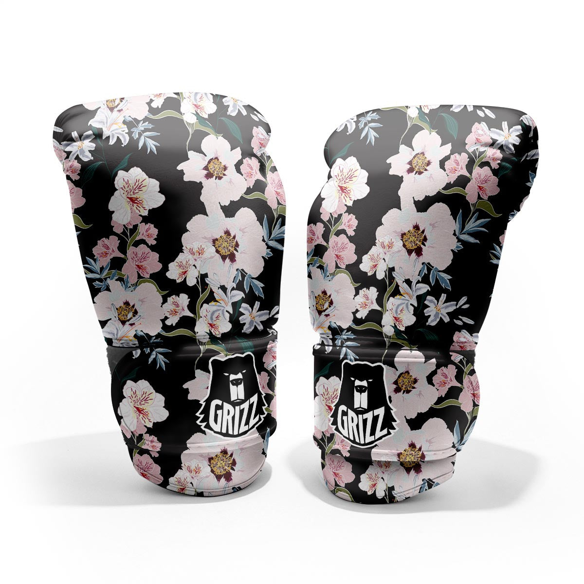 Alstroemeria Tropical Print Pattern Pro Boxing Glove