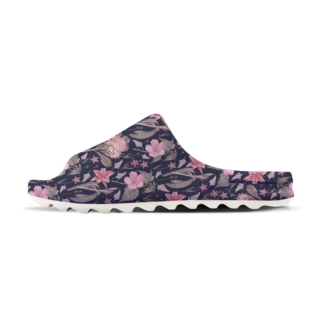 Amaryllis Pink Print Pattern Sandals-grizzshop