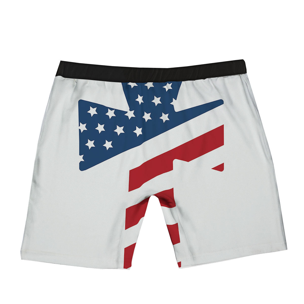 American Flag Christian Cross Print Boxer Briefs-grizzshop