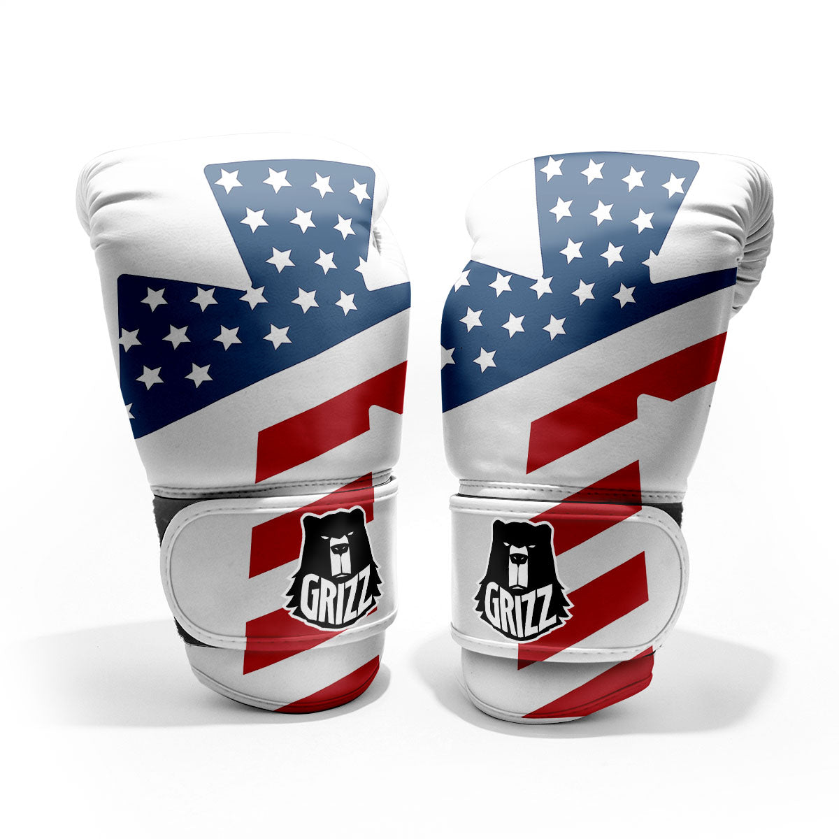 American Flag Christian Cross Print Pro Boxing Glove