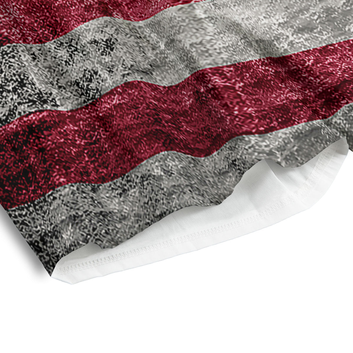 American Military Flag Print Men's Athletic Shorts