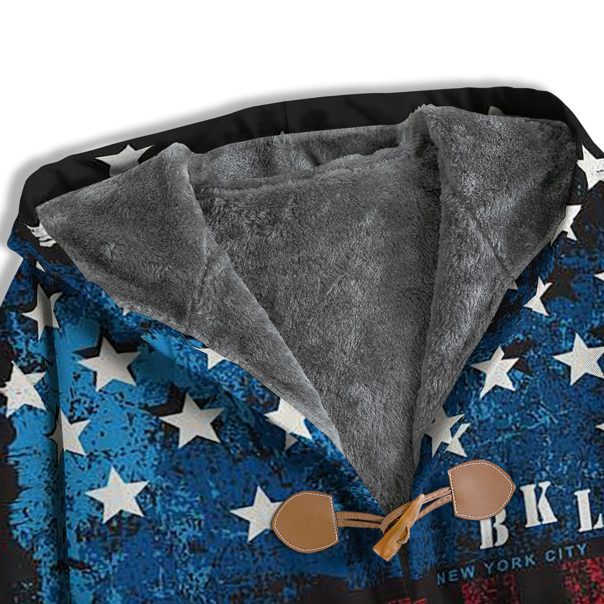 American Flag Vintage Print Men's Windbreaker Jacket-grizzshop
