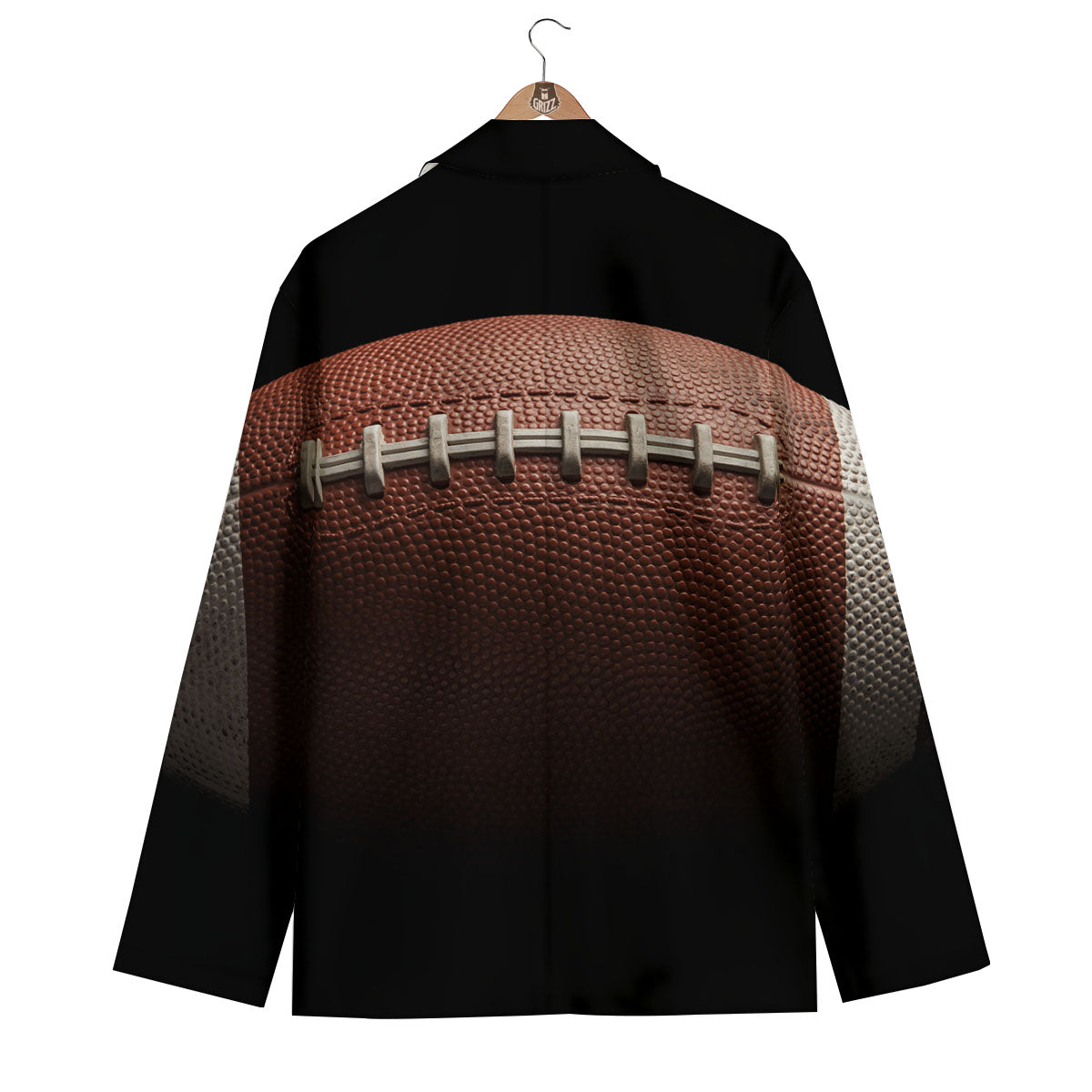 American Football Print Ball Men's Blazer-grizzshop