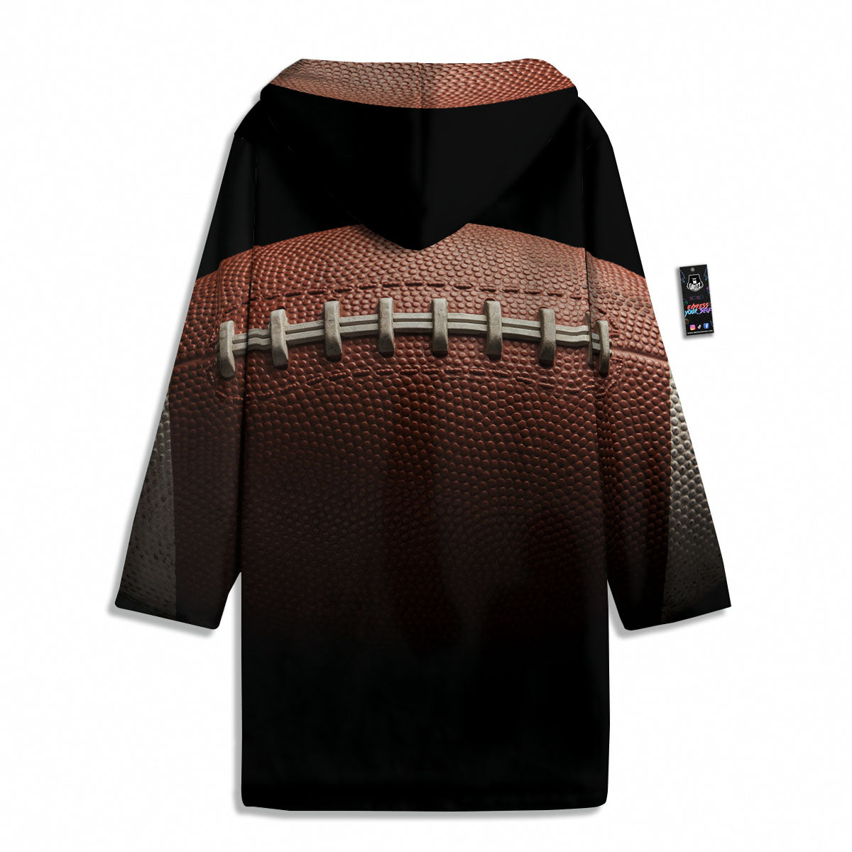 American Football Print Ball Men's Windbreaker Jacket-grizzshop