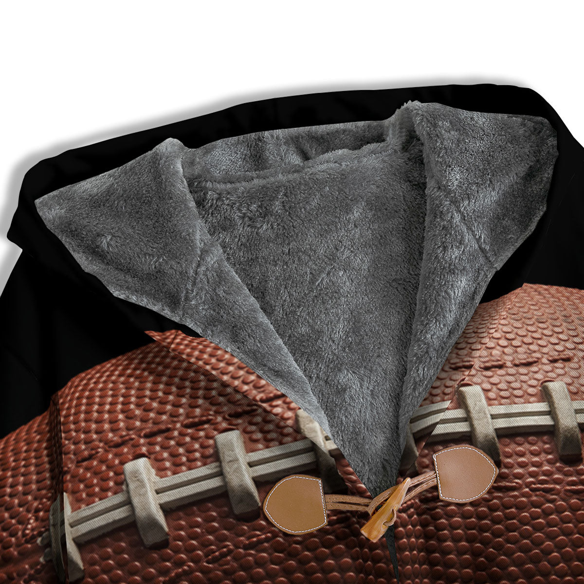 American Football Print Ball Men's Windbreaker Jacket-grizzshop