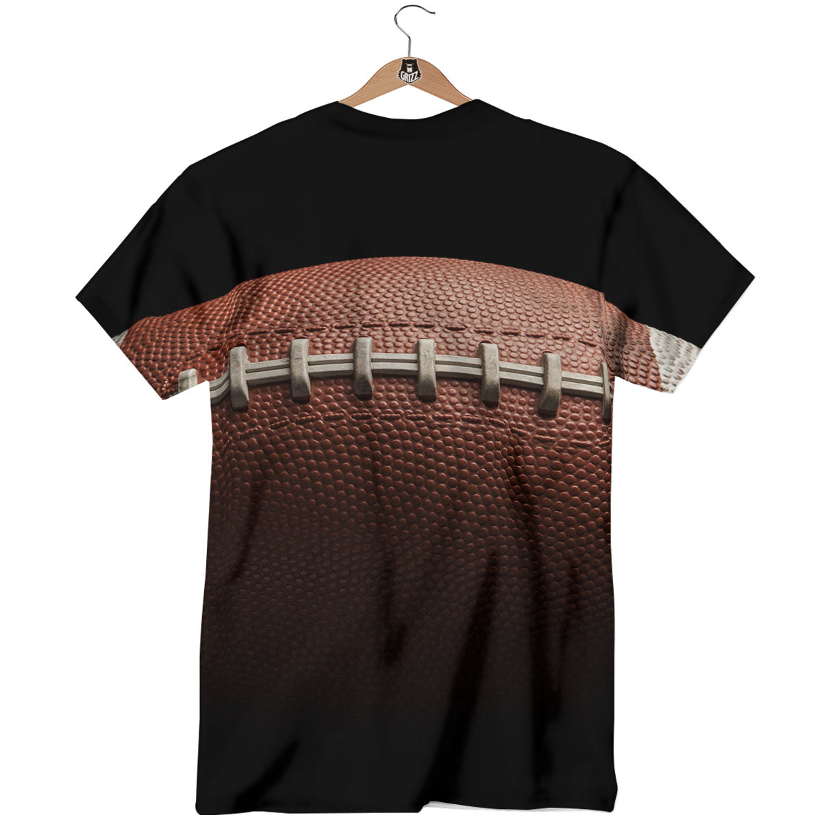 American Football Print Ball T-Shirt-grizzshop