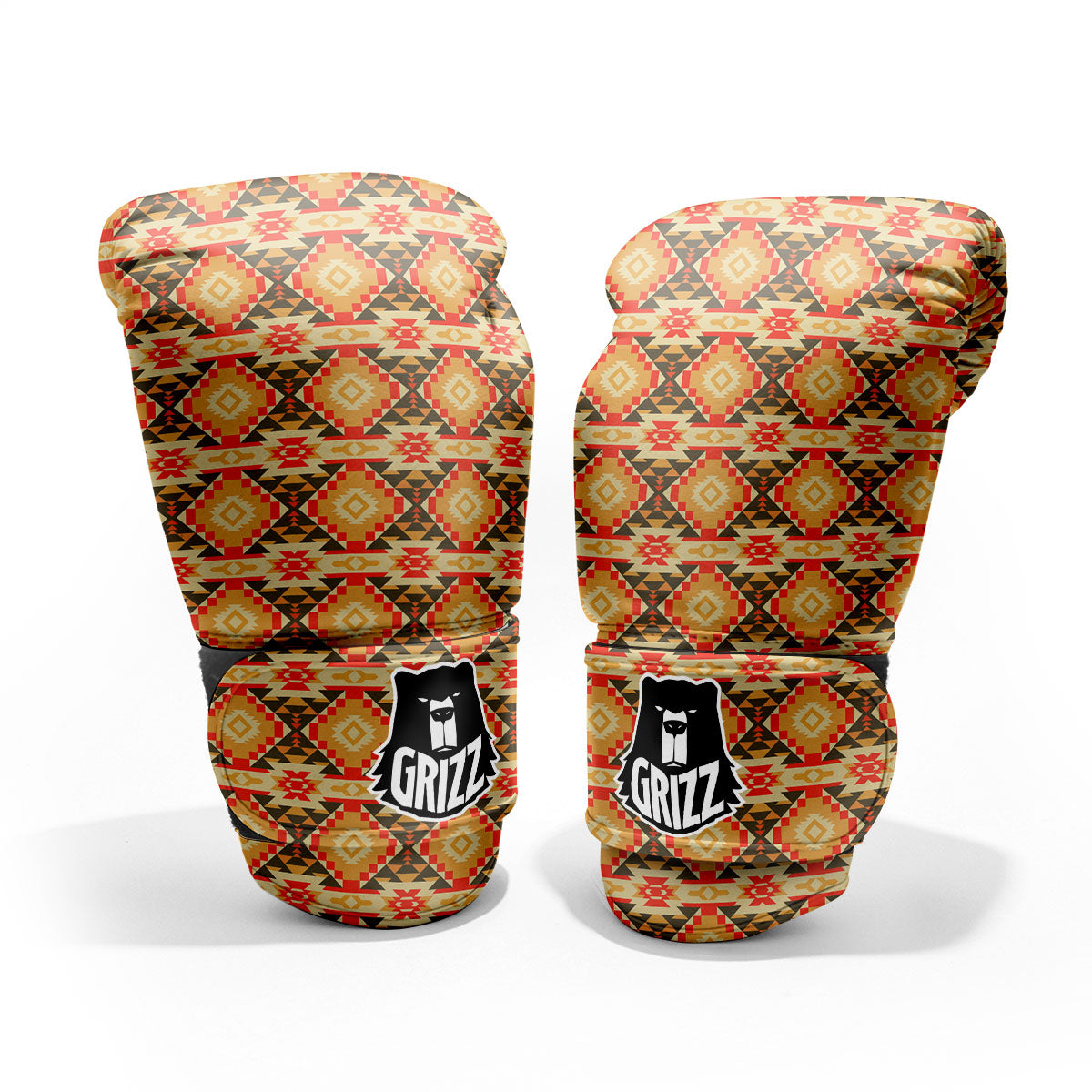American Geometric Native Print Pattern Pro Boxing Glove