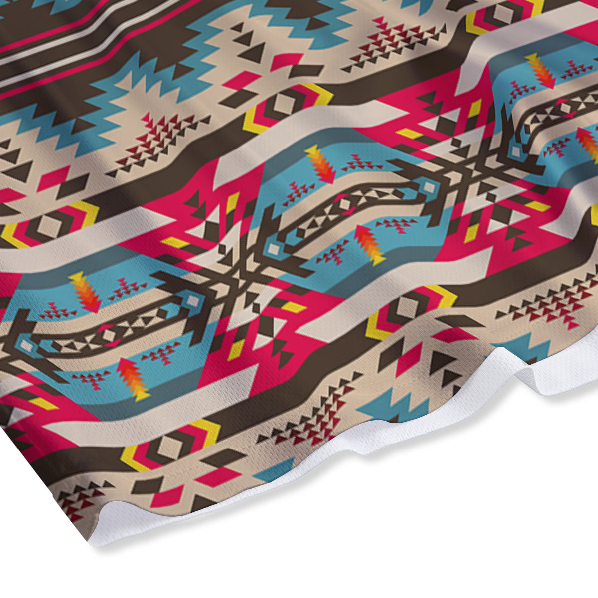 American Native Tribal Print Pattern Mesh Shorts