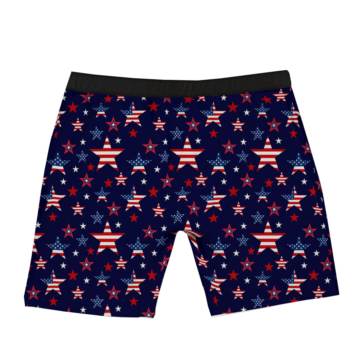 American Star Print Pattern Boxer Briefs-grizzshop