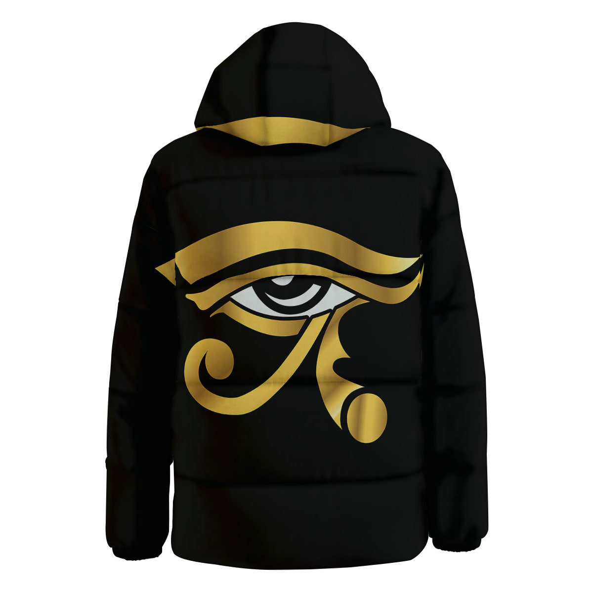 Amulet Eye Of Horus Print Down Jacket-grizzshop