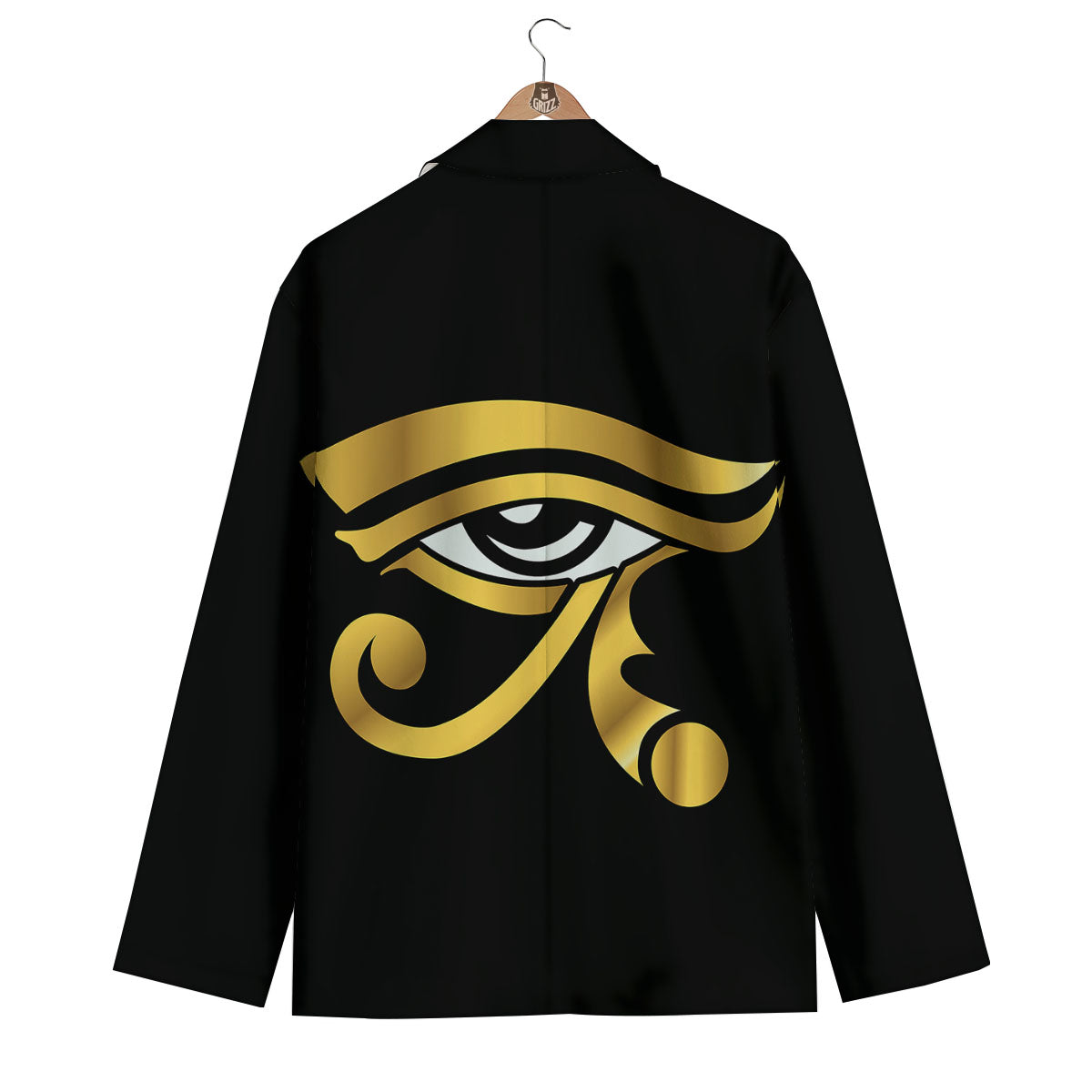 Amulet Eye Of Horus Print Men's Blazer-grizzshop