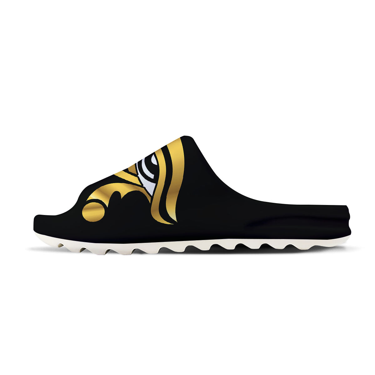Amulet Eye Of Horus Print Sandals-grizzshop