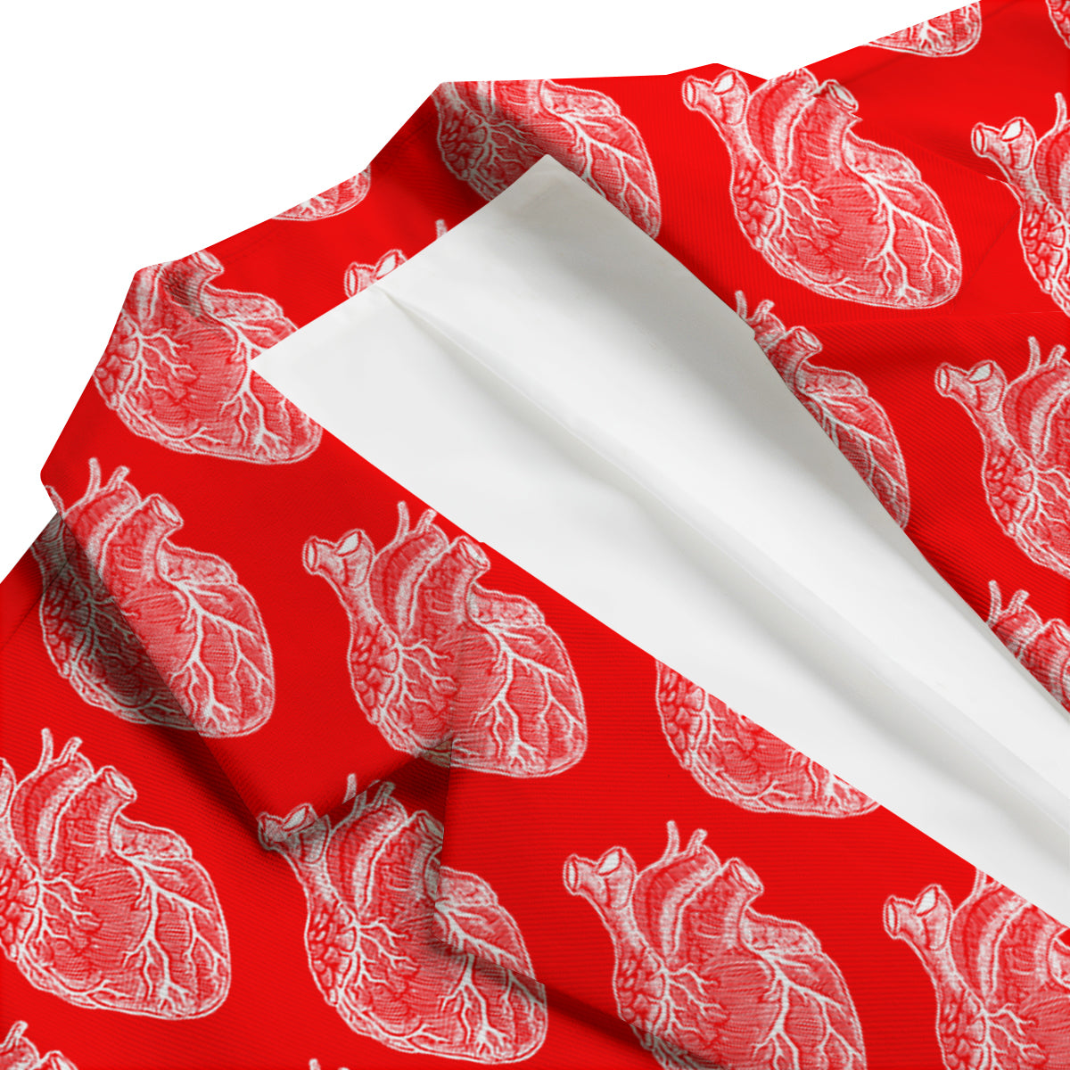 Anatomy Print Pattern Men's Blazer-grizzshop