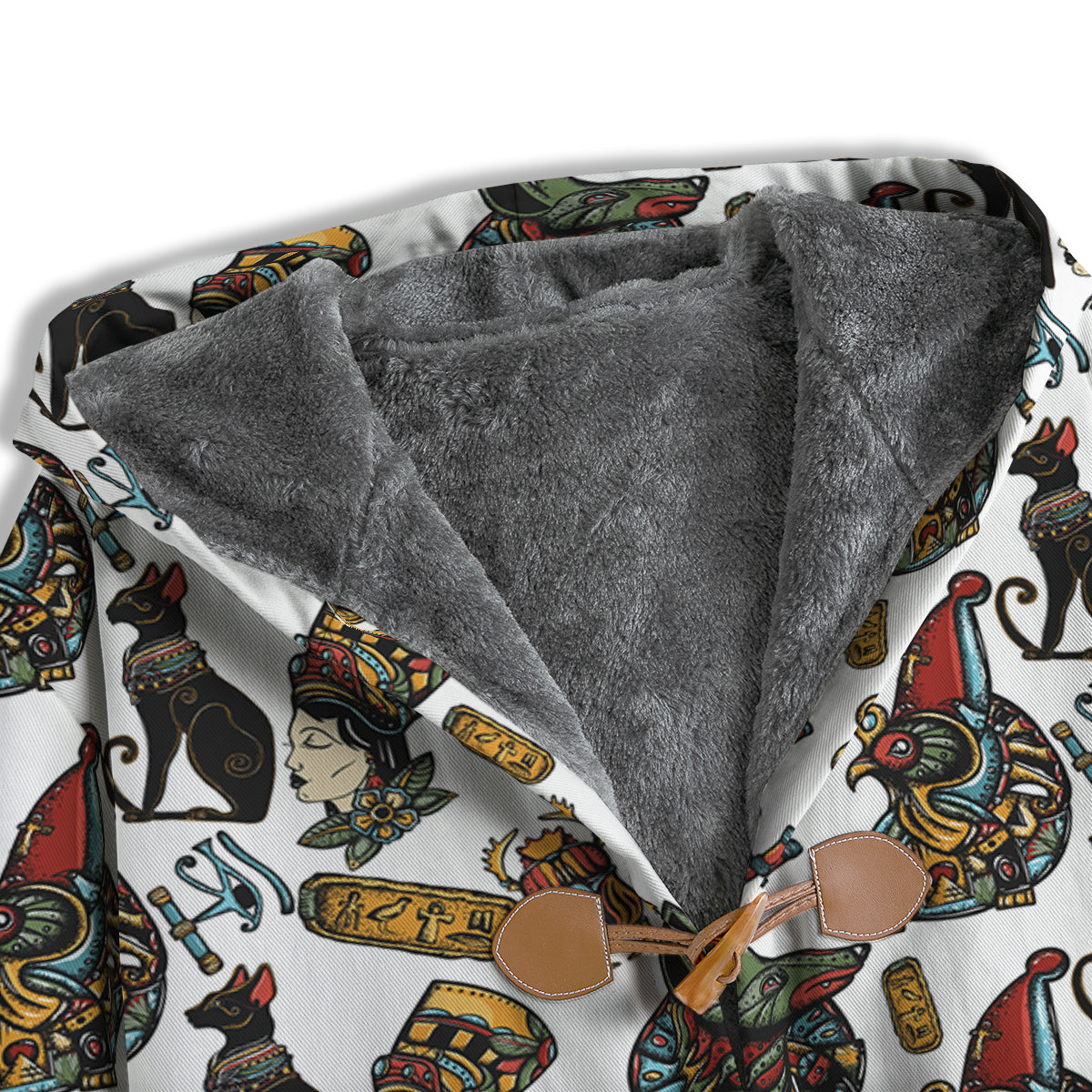 Ancient Egypt Old School Tattoo Print Pattern Men's Windbreaker Jacket-grizzshop