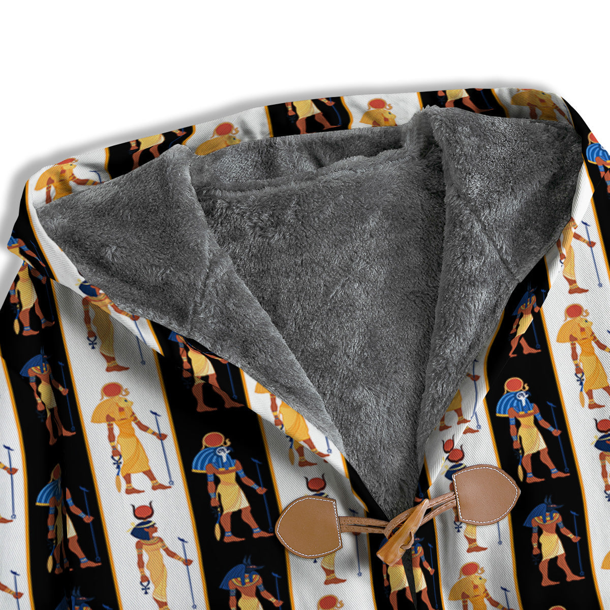 Ancient Egypt Stripe Print Pattern Men's Windbreaker Jacket-grizzshop