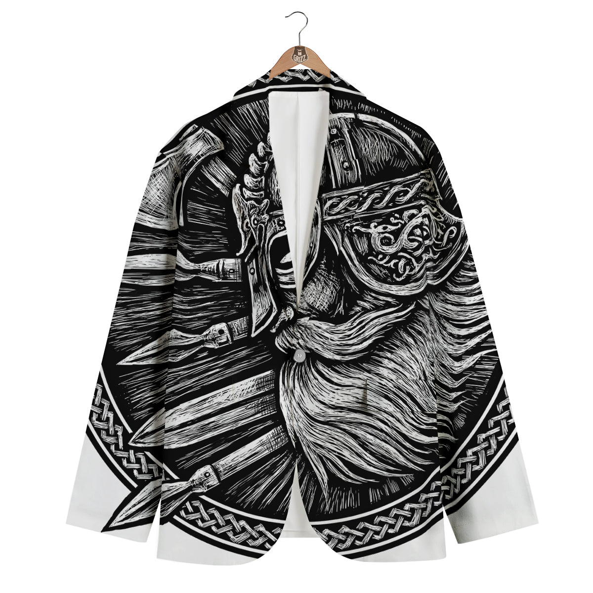 Ancient Viking Men's Blazer-grizzshop